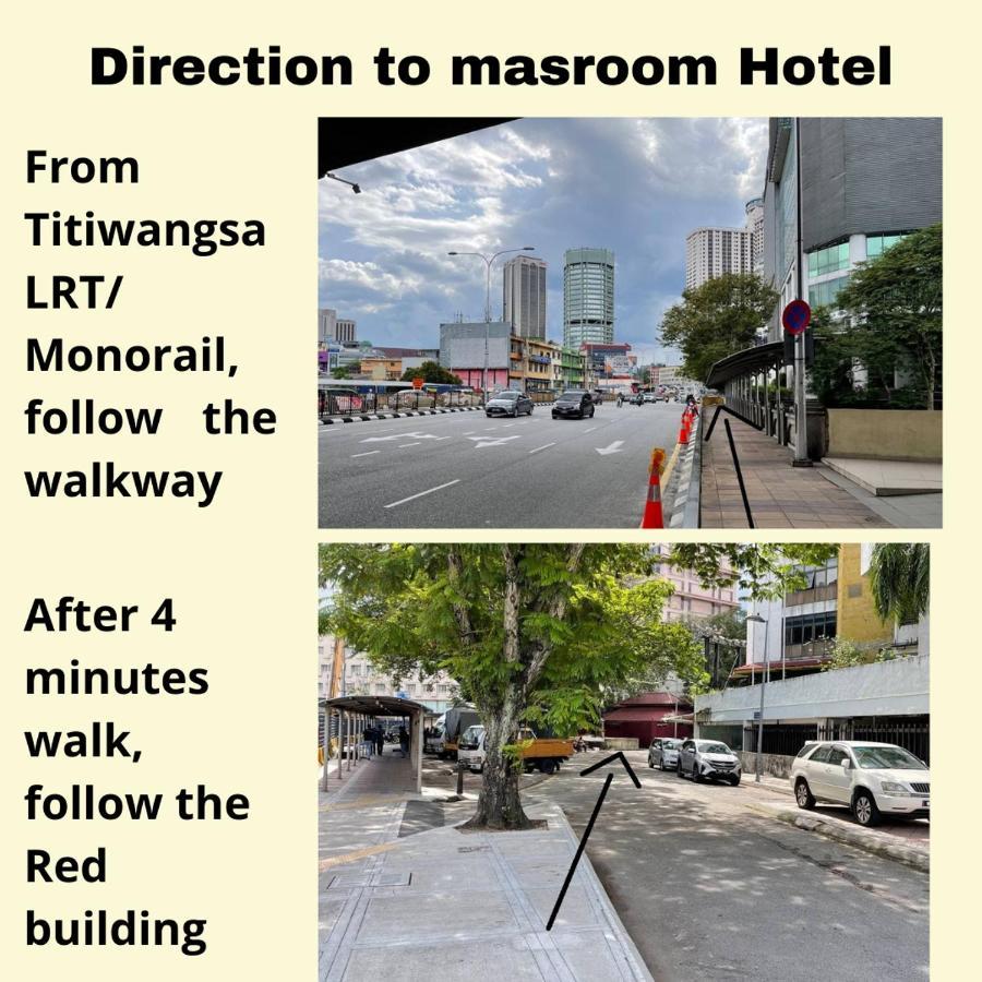 Masroom Hotel Kuala Lumpur Exteriör bild